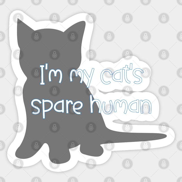 Spare Human Sticker by PorcelainRose